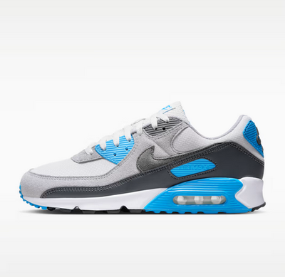 #ad Nike Air Max 90 Blue Lightning Platinum Iron Grey $99.99