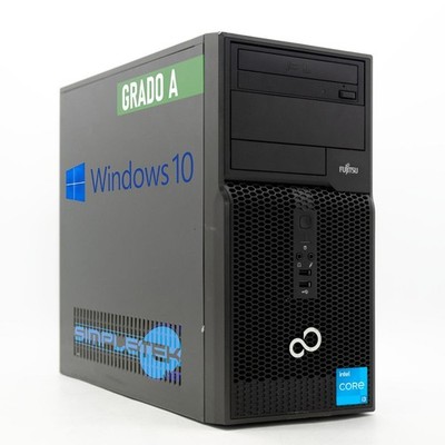 Fujitsu Esprimo P400 Core I3 Windows 10 Pro 16GB 960GB 1GB GPU GT710 VGA DVI
