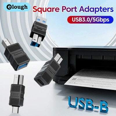 USB B 3.0 Adapter Konverter Kabel USB B auf USB AC Drucker Scanner