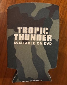 Tropic Thunder Promotional Insulated Drink Sleeve Holder Coozie Koozie Foam
