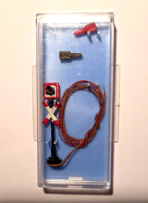 Faller AMS 4038, unbenutztes Warnkreuz / Andreaskreuz H0 in OVP