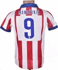 ATLETICO MADRID 2014/2015 HOME FOOTBALL SHIRT NIKE SIZE L BOYS MANDZUKIC 9