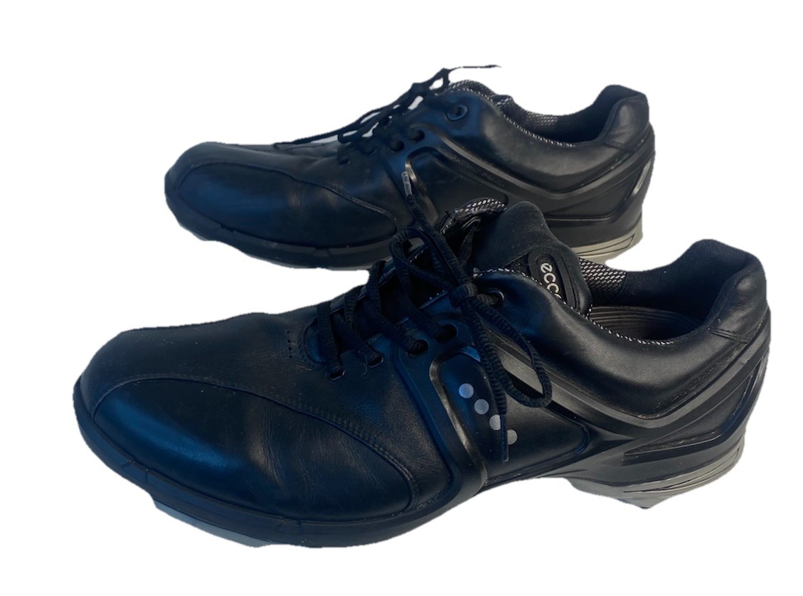 Ecco Hydromax Golf Shoes Mens Size EU 46 US Black Waterproof