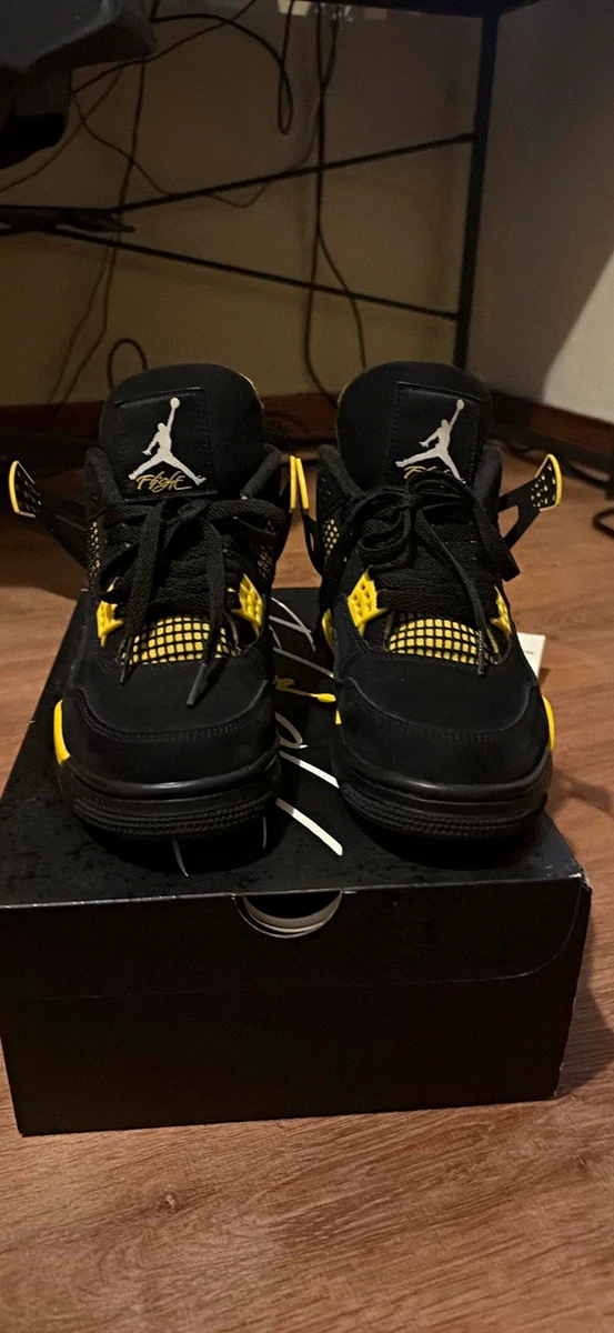 Preços baixos em Jordan 4 Retro Mid Thunder | eBay