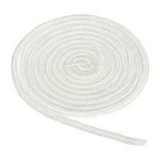 1/4"x 118" Wood Stove Gasket Fiberglass Round Seal Rope Replacement White