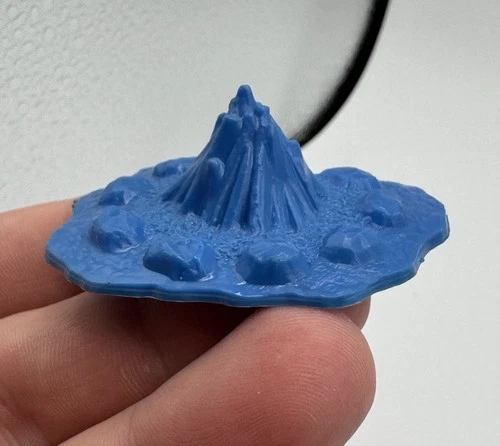 Blue Fire Pit Marx Playset Accessory Arctic Explorer IGY Satellite Base Vintage