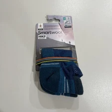 Smartwool Unisex Adult Teal Low Ankle Hiking Socks Small