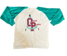 Vintage 90  s OP Ocean Pacific College of Surfing raglan sweater size Large