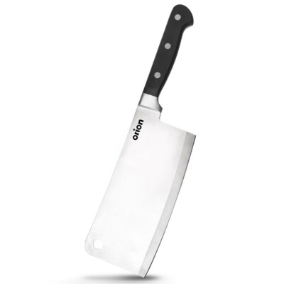 Hackmesser | Fleischbeil | Mehrzweckmesser mit Stahlklinge zum Hacken 18 cm