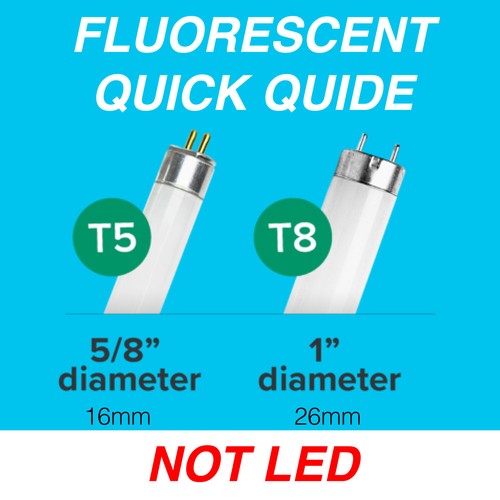 "Bombilla fluorescente para tanque de peces iQuatics T5 azul Plus+, 45w 895 mm 36""" - Imagen 6 de 6