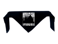 Class War Bandanna - Human Liberation Rights Anarchy Anti Government Face Mask