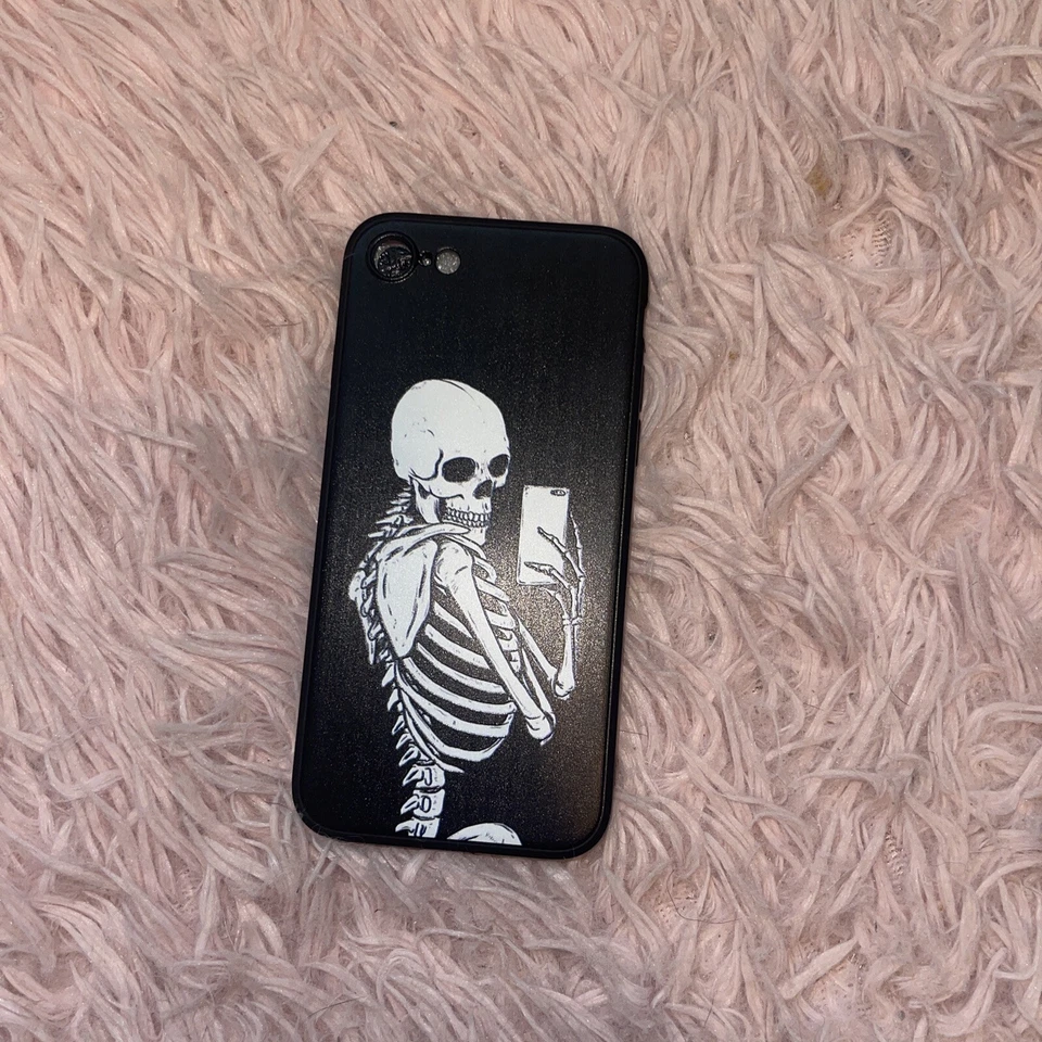 有趣性感骷髅 iPhone 7/8 手机壳 — 第 2/2 张图片
