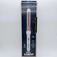 Conair Double Ceramic Curling Iron 1" Barrel Rose Gold