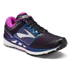 Brooks Transcend 5 Women's Running Shoe, US 6, Black/Purple/Multi, 120263 1D 023