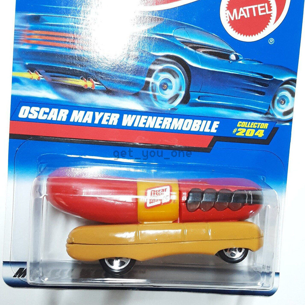 NEW Hot Wheels 1997 OSCAR MAYER WIENERMOBILE Hot Dog Car Collector