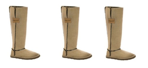 Chillany botas señora botas zapatos señora Taupe, UE 39 | eBay