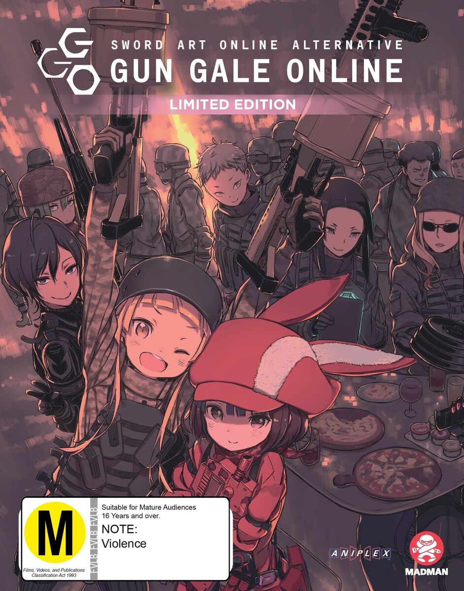 Sword Art Online Alternative: Gun Gale Online Part 1 Blu-ray Details – All  the Anime