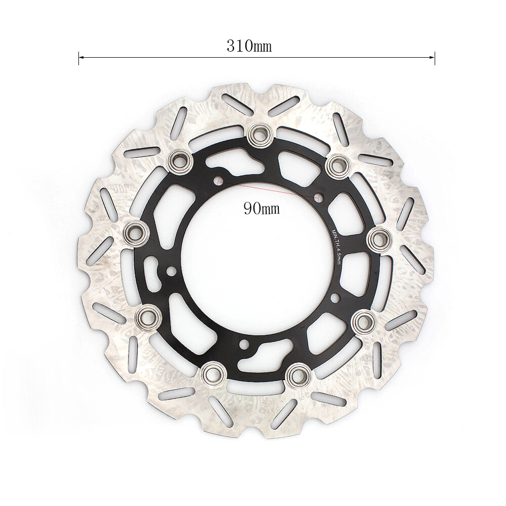 For Yamaha YZF R1 2007 2008 2009 2010-2014 CNC Front Rear Disc