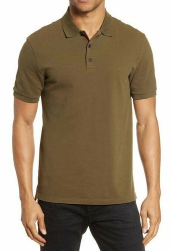 RAG \u0026 BONE Hyper Laundered Pique Polo M 
