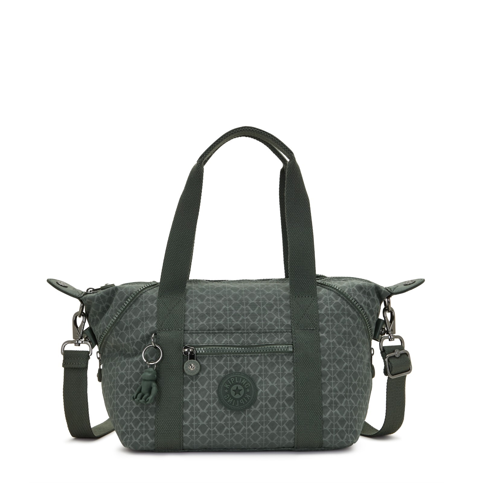 Kipling ART MINI Handbag - Sign Green Emb RRP £93