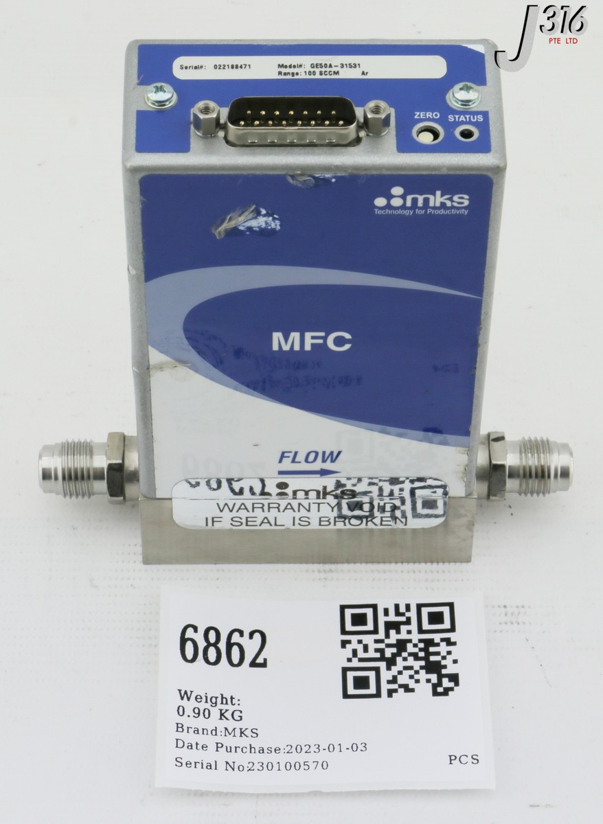 L6862 (LOT OF 10) MKS MFC GE50A-31531 | eBay