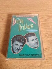 The Everly Brothers The Collection- Castle Label Double Play Music Cassette RARE