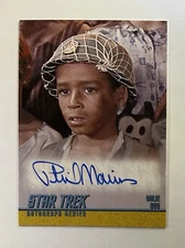 2009 Star Trek Autograph Series 2 Phil Morris As Onlie Boy Auto A138