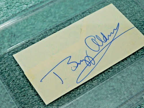 BUZZ ALDRIN SIGNED Cut Autograph - PSA/DNA SLABBED - (Apollo 11 Moon Walker)! - Bild 11 von 13