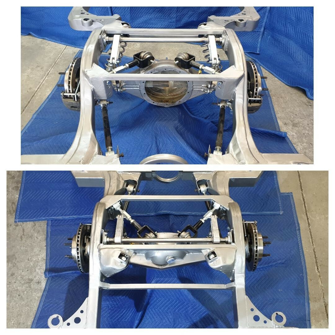 El Camino GBody Pro Street Drag Tubbed BackHalf 4Link Chassis Frame
