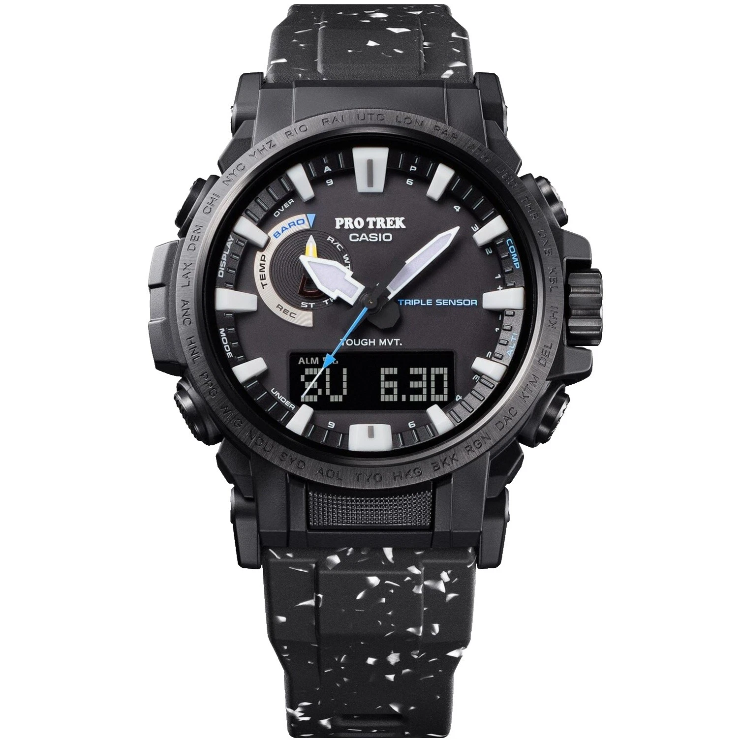 Banda de plástico Casio Pro Trek Relojes de pulsera