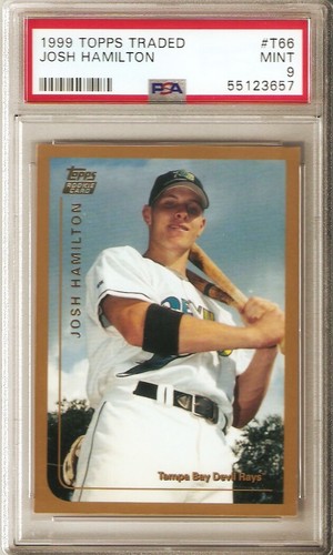 1999 TOPPS TRADED T66 JOSH HAMILTON ROOKIE CARD PSA 9 MINT EBay 1999 TOPPS TRADED T66 JOSH HAMILTON ROOKIE CARD PSA 9 MINT EBay