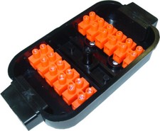 Anhänger Verteilerdose, Anschlußdose, Abzweigdose, KFZ, LKW, 12polig,  AS124