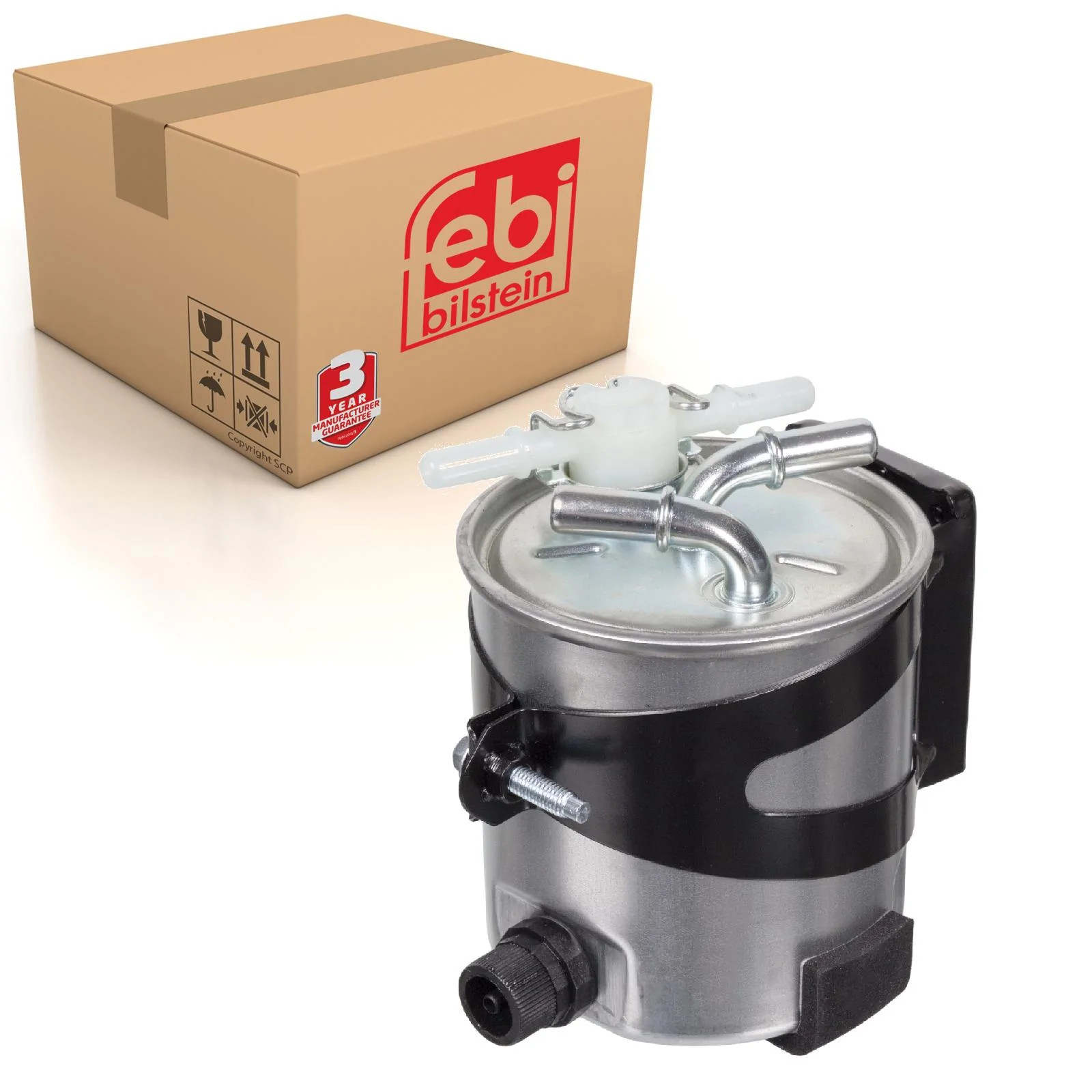 Fuel Filter fits RENAULT GRAND SCENIC Mk2 1.5D 05 to 09 K9K732 164005190R Febi - Image 12