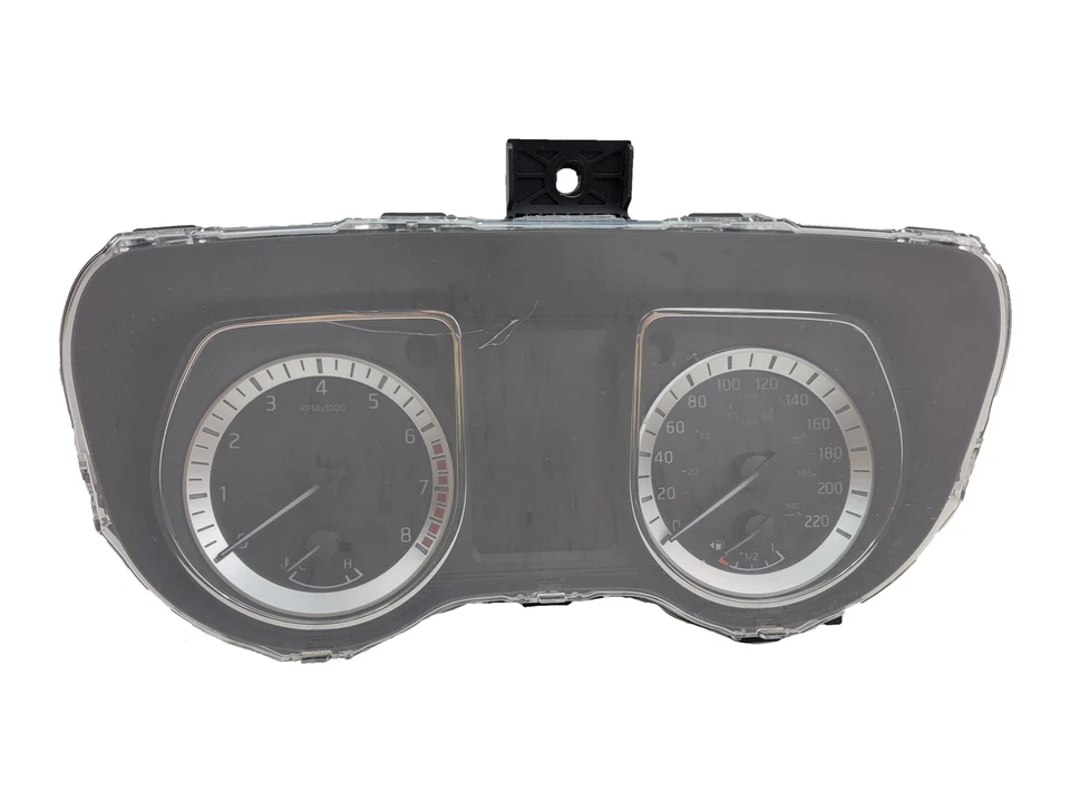 Nissan Titan XD 2016-2017 5,6 L velocímetro KPH con cuadro de instrumentos de navegación Foto 3 de 4