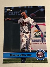 2022 Topps UK Edition 1997-98 Merlin's Premier Gold Byron Buxton Twins PG25
