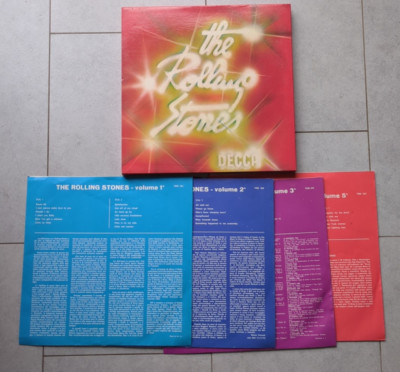 The RollingStones   5 LP Vinyl Box   1980  Decca  Italy   Platte 4 fehlt   EX/EX