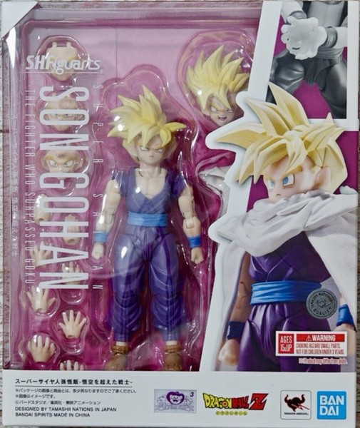 SH Figuarts Son Gohan The Fighter Who Surpassed Goku Dragon Ball