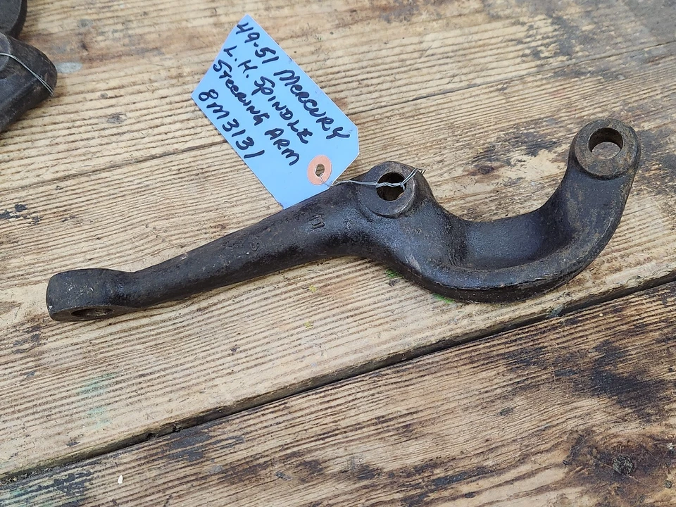 Nuevo de Lote Original Lincoln & Mercury 1949 1950 1951 Par de Brazos de Dirección de Eje Derecha y Derecha Brazo Foto 4 de 4