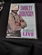 Smokey Robinson - The Greatest Hits Live mom dad grandma gift idea Sealed NEW
