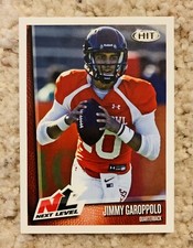 2014 SAGE HIT Next Level Jimmy Garoppolo 🔥ROOKIE🔥 San Francisco RC Rams #60