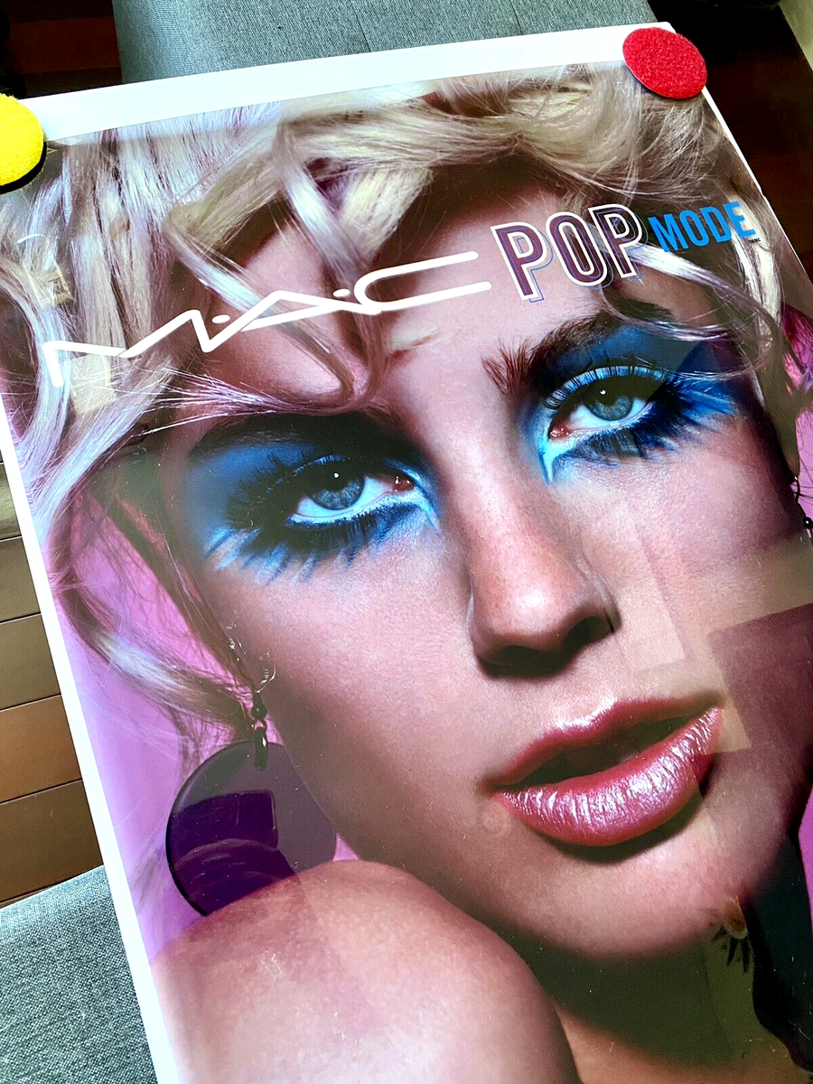 Original 2003 🖤 23x29 Light Box Display Poster MAC
