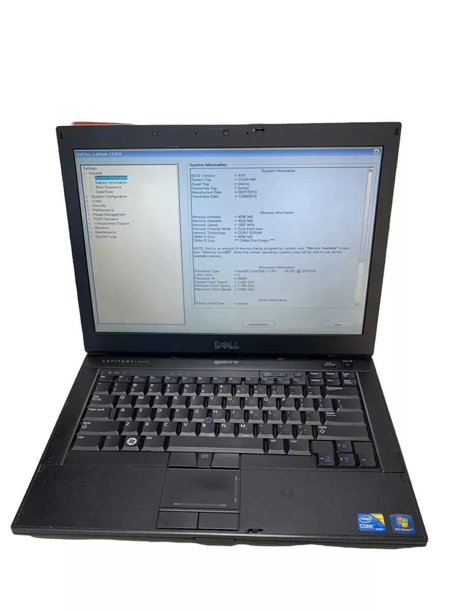 Dell hotsell e6410 ram
