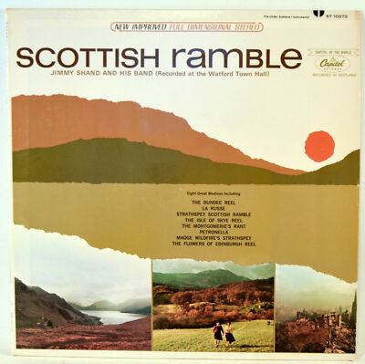 Vinyl Album Jimmy Shand Scottish Ramble Capitol International Series St 10373