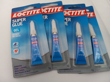 4 Pack of 2 oz Loctite Super Glue Gel NEW
