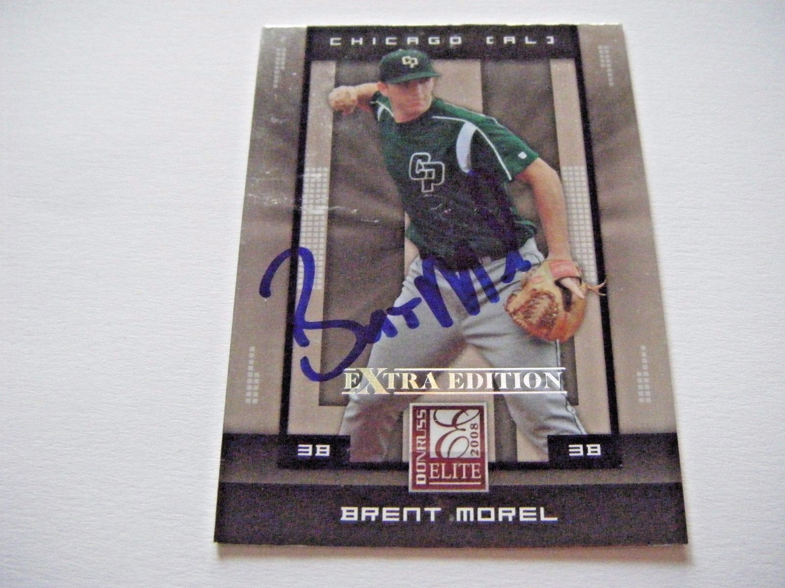 BRENT MOREL signed CAL POLY WHITE SOX 2008 Donruss Elite baseball card AUTO ORIX eBay