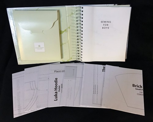 Sewing For Boys - Shelly Figueroa Karen LePage Spiral Bound Hardcover W/Patterns - Picture 2 of 3