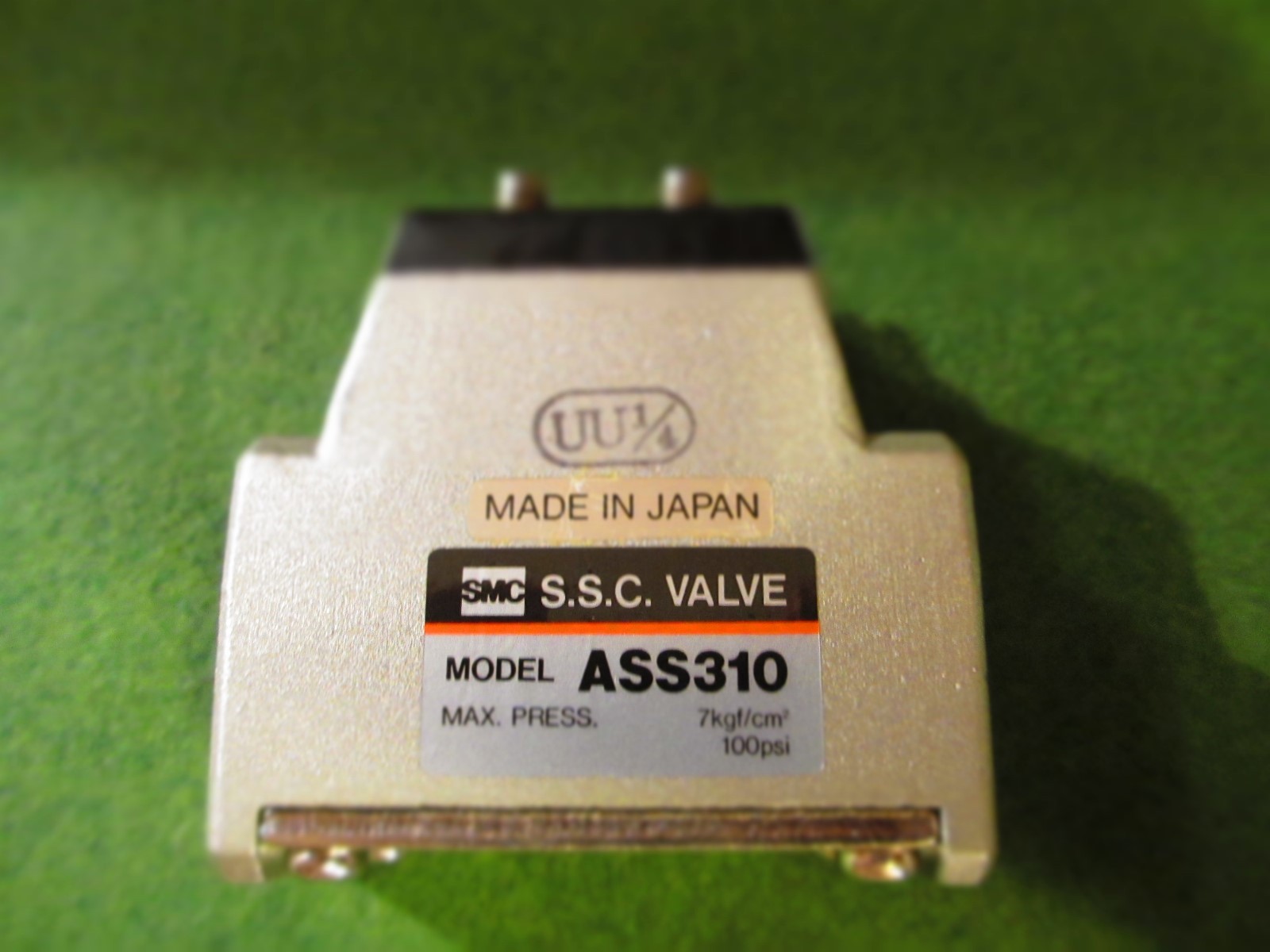 SMC ASS-310, S.S.C. Speed Control Valve