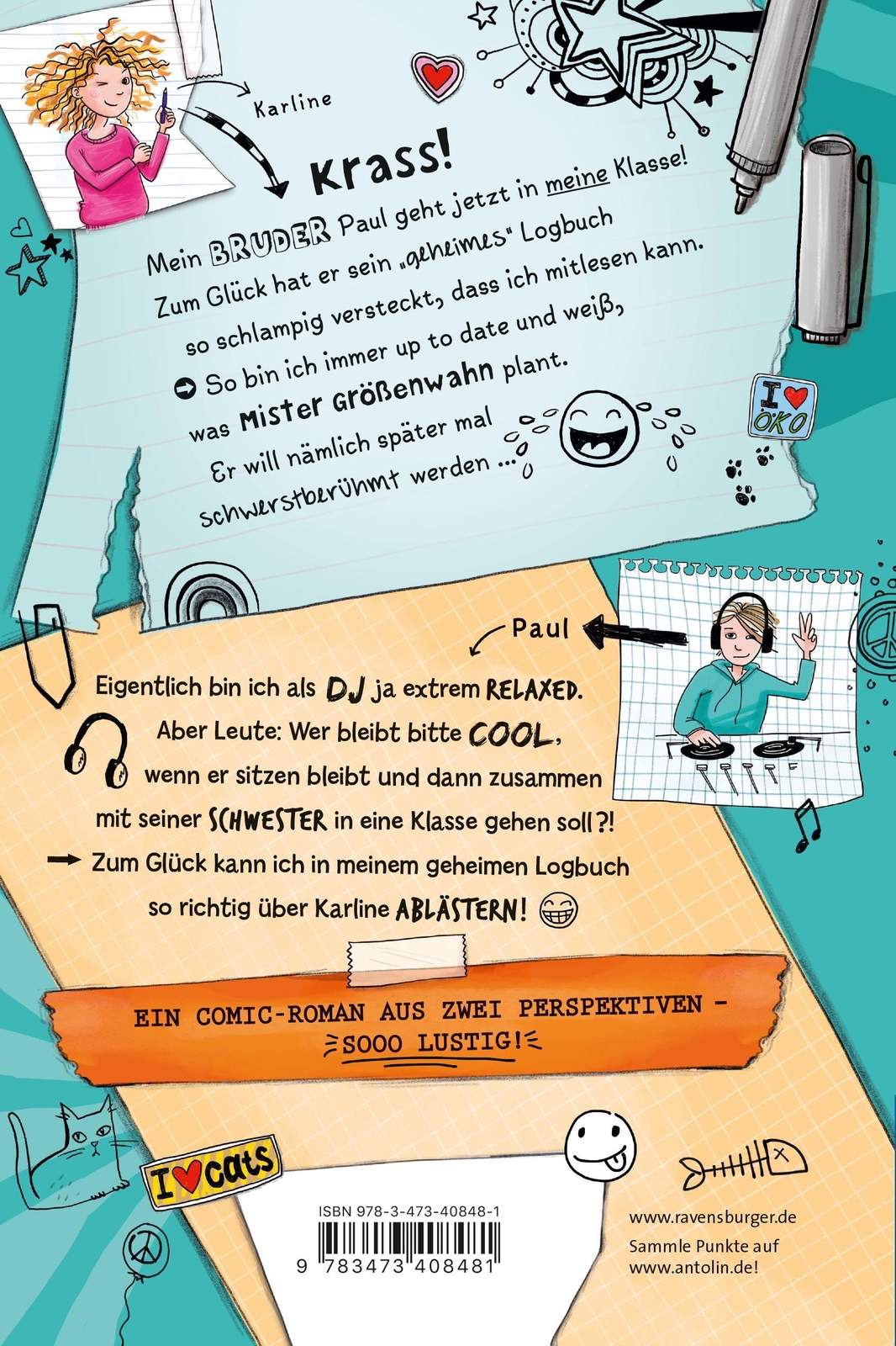 Thumbnail - Das Ungeheimste Tagebuch Der Welt, Band 1: Wie Mein Bescheuerter