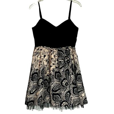 JOHNNY MARTIN short party dress size medium black cream | eBay JOHNNY MARTIN short party dress size medium black cream | eBay