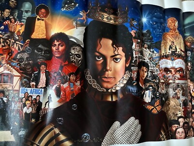 MICHAEL JACKSON KING POP LITHO GICLEE KADIR NELSON SIGNED LTD TO